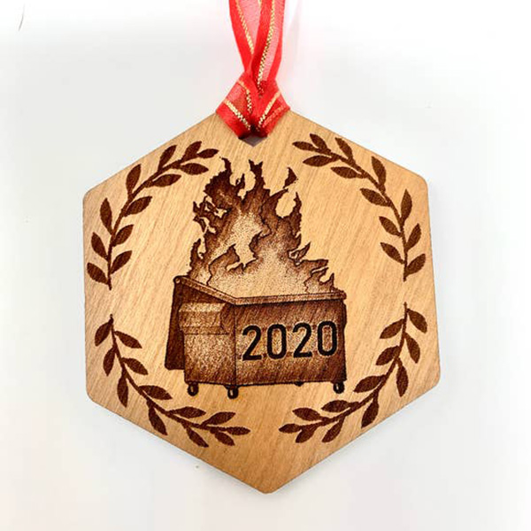 Dumpster 2020 Ornament